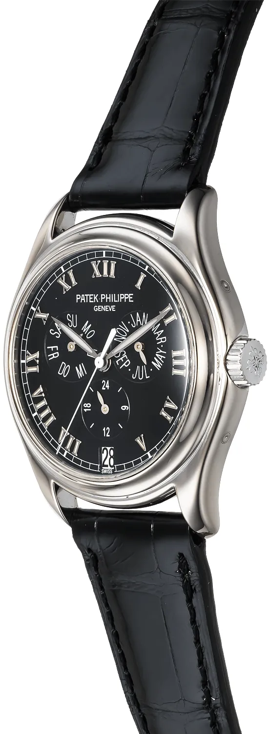 Patek Philippe Annual Calendar 5035G 37mm White gold Black 1