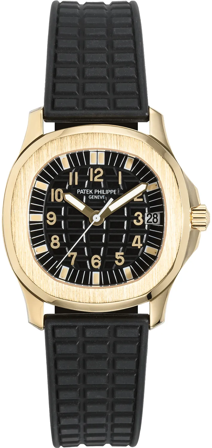 Patek Philippe Aquanaut 5066J-001 34mm Yellow gold Black