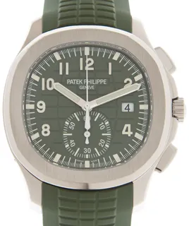 Patek Philippe Aquanaut 5968G-010 42mm White gold Green