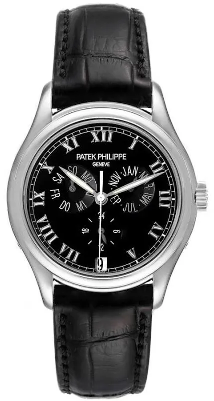 Patek Philippe Annual Calendar 5035G 37mm White gold Black