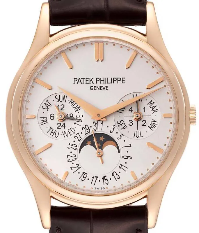 Patek Philippe Perpetual Calendar 5140R-001 37mm Rose gold Brown 1