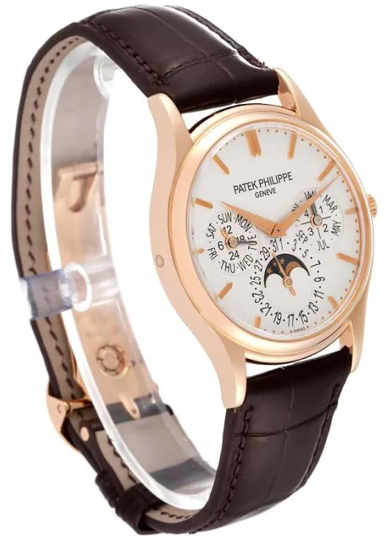 Patek Philippe Perpetual Calendar 5140R-001 37mm Rose gold Brown 3