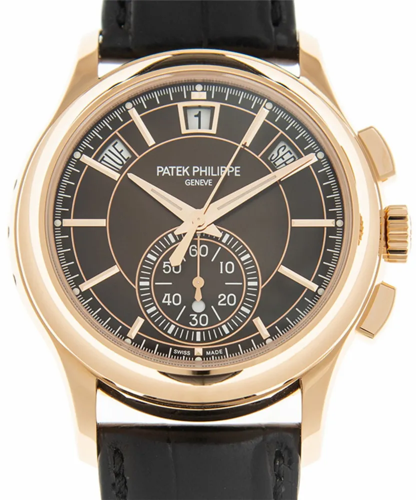 Patek Philippe Annual Calendar Chronograph 5905R-001 42mm Rose gold Brown