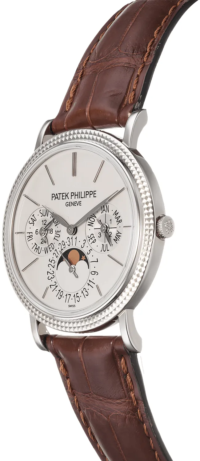 Patek Philippe Perpetual Calendar 5139G-001 38mm White gold Silver Gray 1