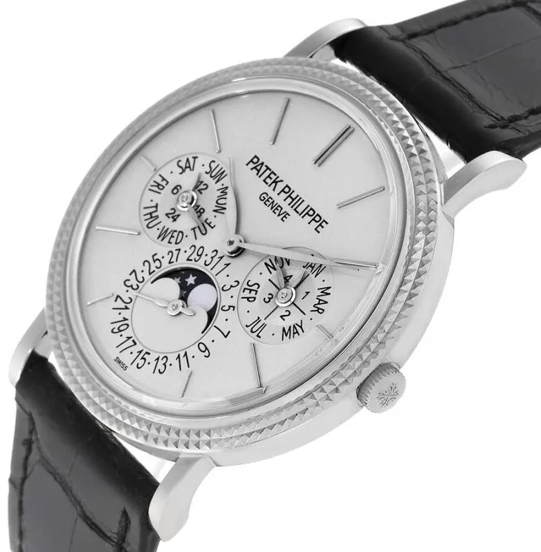 Patek Philippe Perpetual Calendar 5139G-001 38mm White gold Gray 4