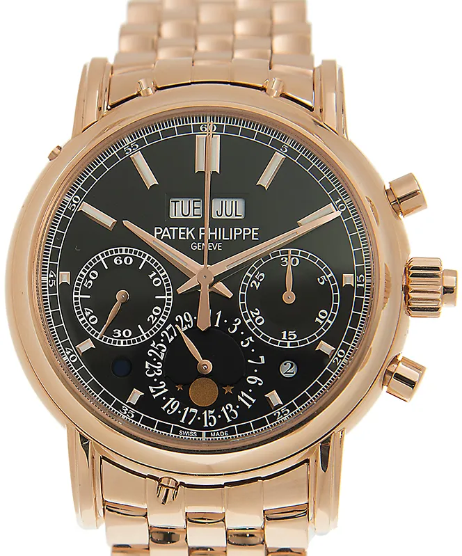 Patek Philippe Perpetual Calendar Split-Seconds Chronograph 5204/1R-001 40mm Rose gold Black