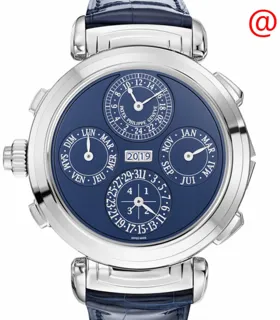 Patek Philippe GrandMaster Chime 6300G-010 47.5mm White gold Blue