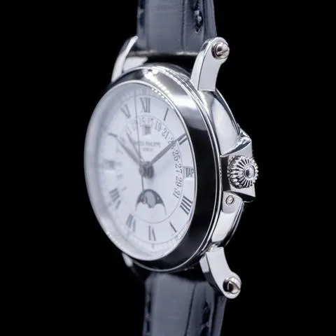 Patek Philippe Perpetual Calendar 5059P-001 36mm Platinum White 2