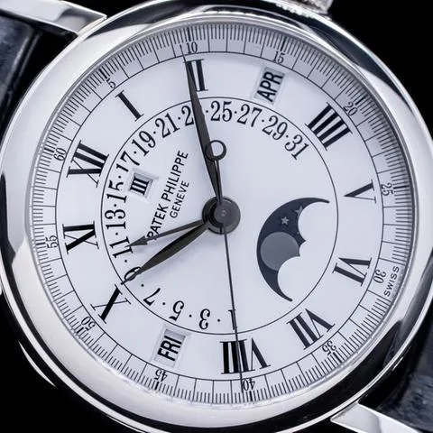 Patek Philippe Perpetual Calendar 5059P-001 36mm Platinum White 7