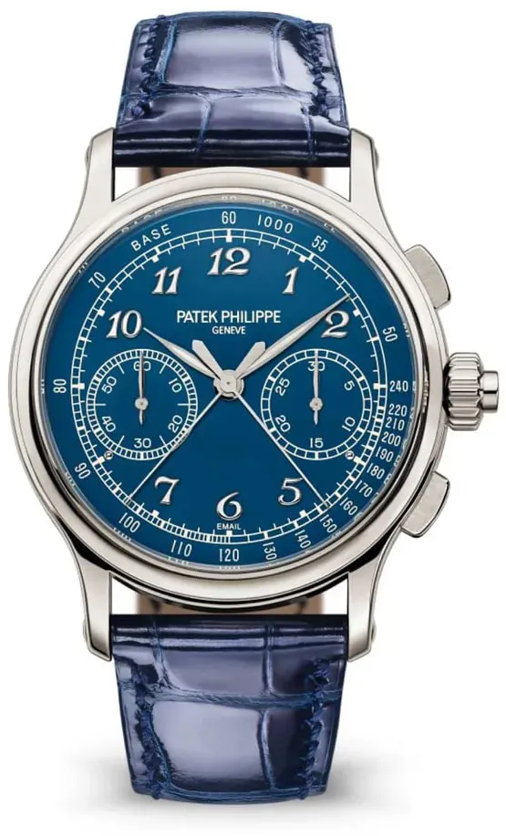 Patek Philippe Split-Seconds Chronograph 5370P-011 41mm Platinum Blue