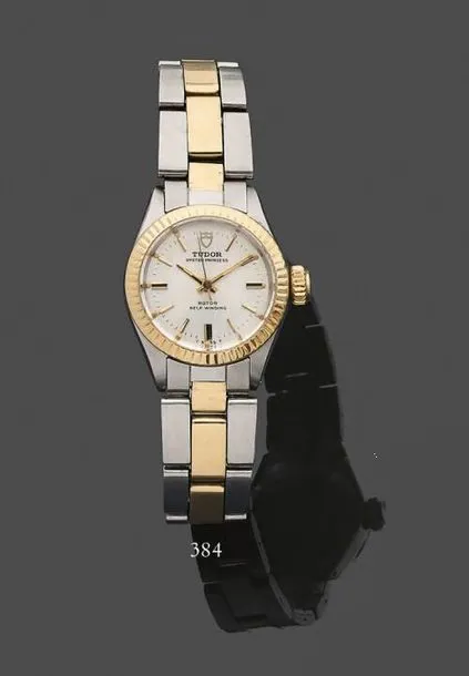 Tudor Oyster Princess 7586/3 22mm Yellow gold and stainless steel Silver