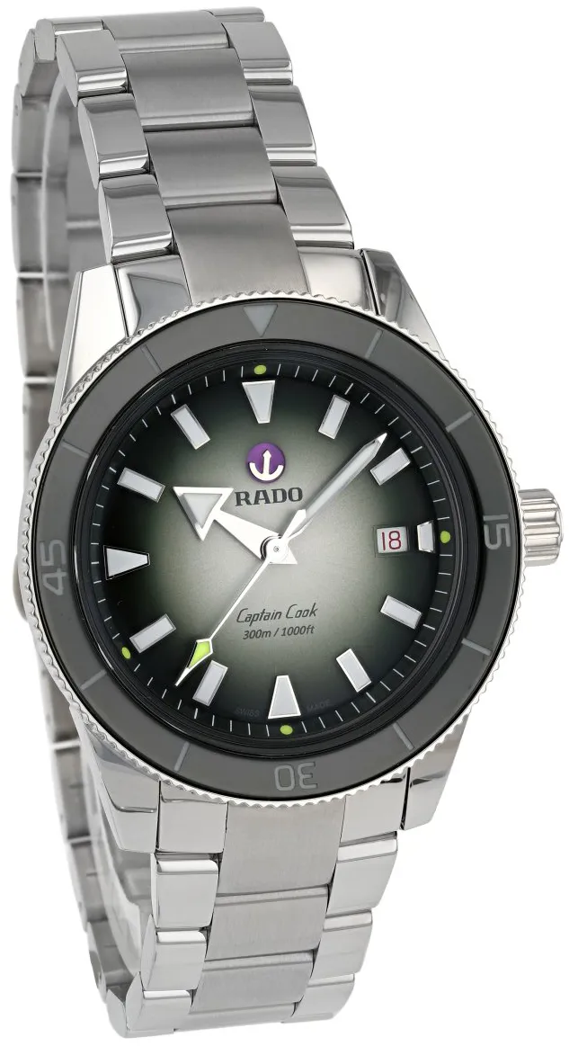 Rado Captain Cook R32149318 42mm Stainless steel White