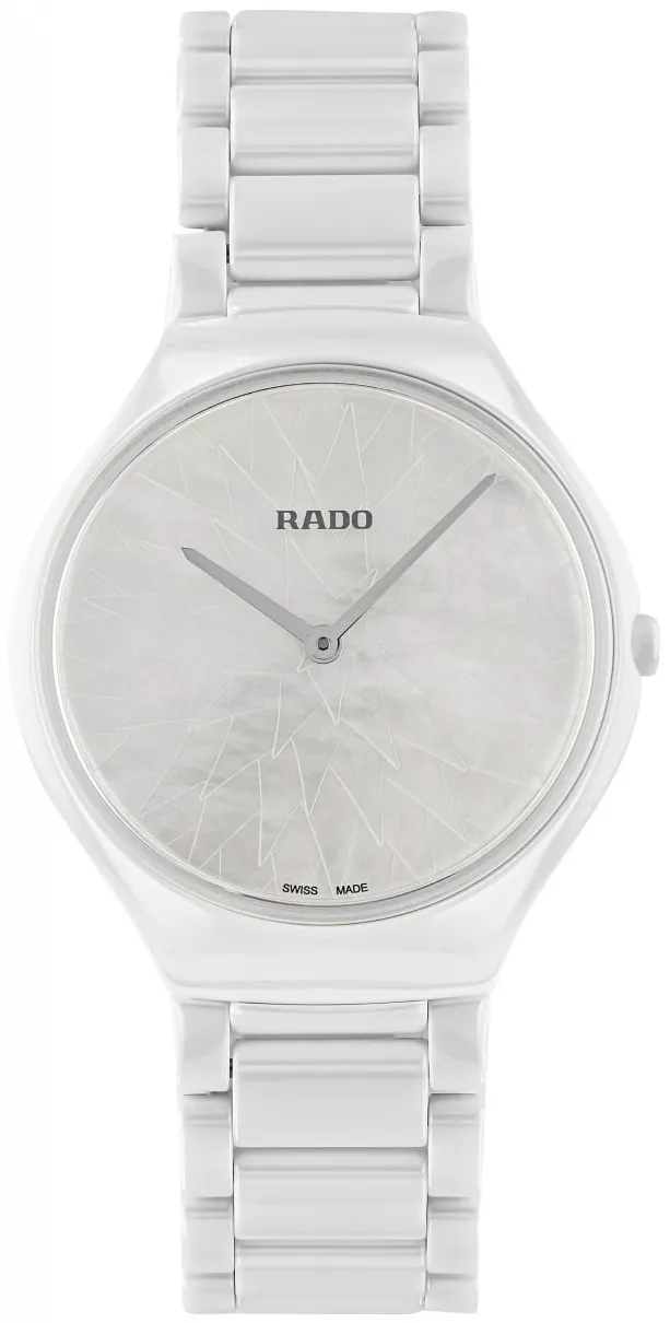 Rado True Thinline R27118902 40mm White ceramic White