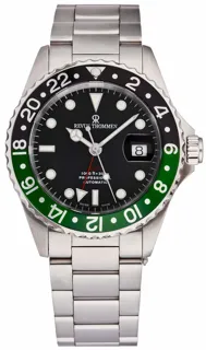 Revue Thommen Diver GMT 17572.2138 Stainless steel Black