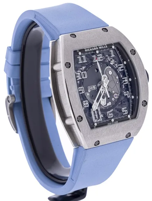 Richard Mille RM 005 RM005 AE WG 40mm White gold Transparent 3