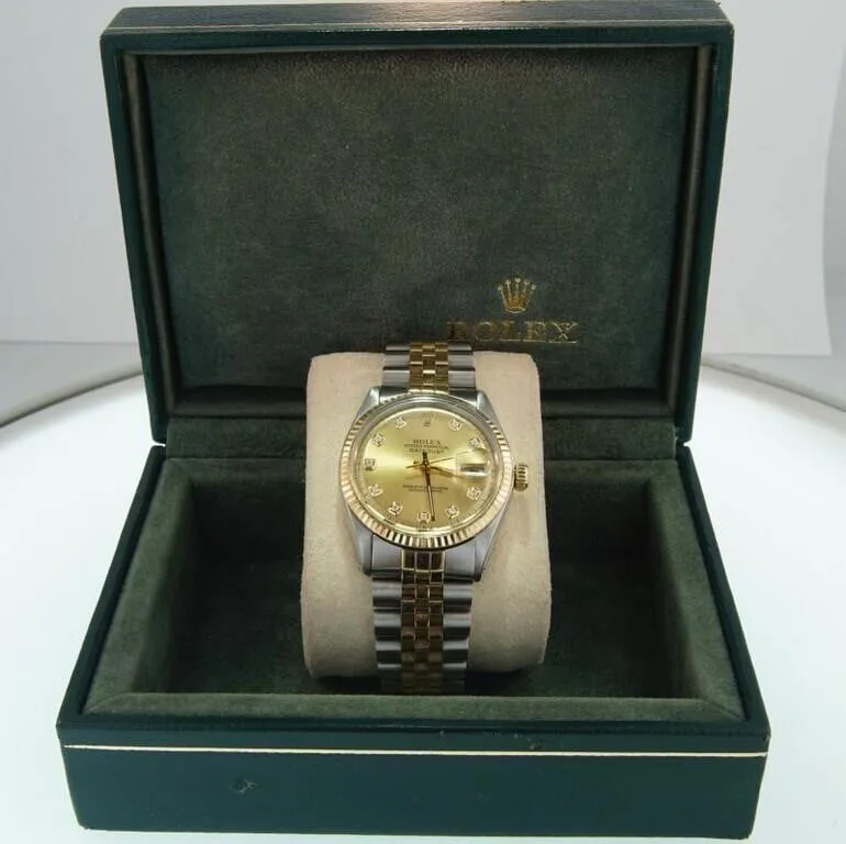 Rolex Datejust 1601 36mm Stainless steel and yellow gold Champagne 1