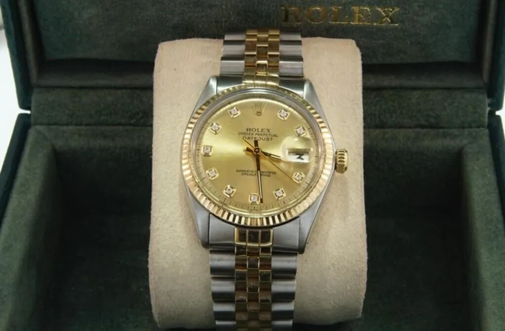 Rolex Datejust 1601 36mm Stainless steel and yellow gold Champagne 2