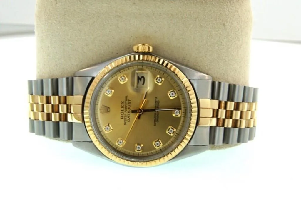 Rolex Datejust 1601 36mm Stainless steel and yellow gold Champagne 3