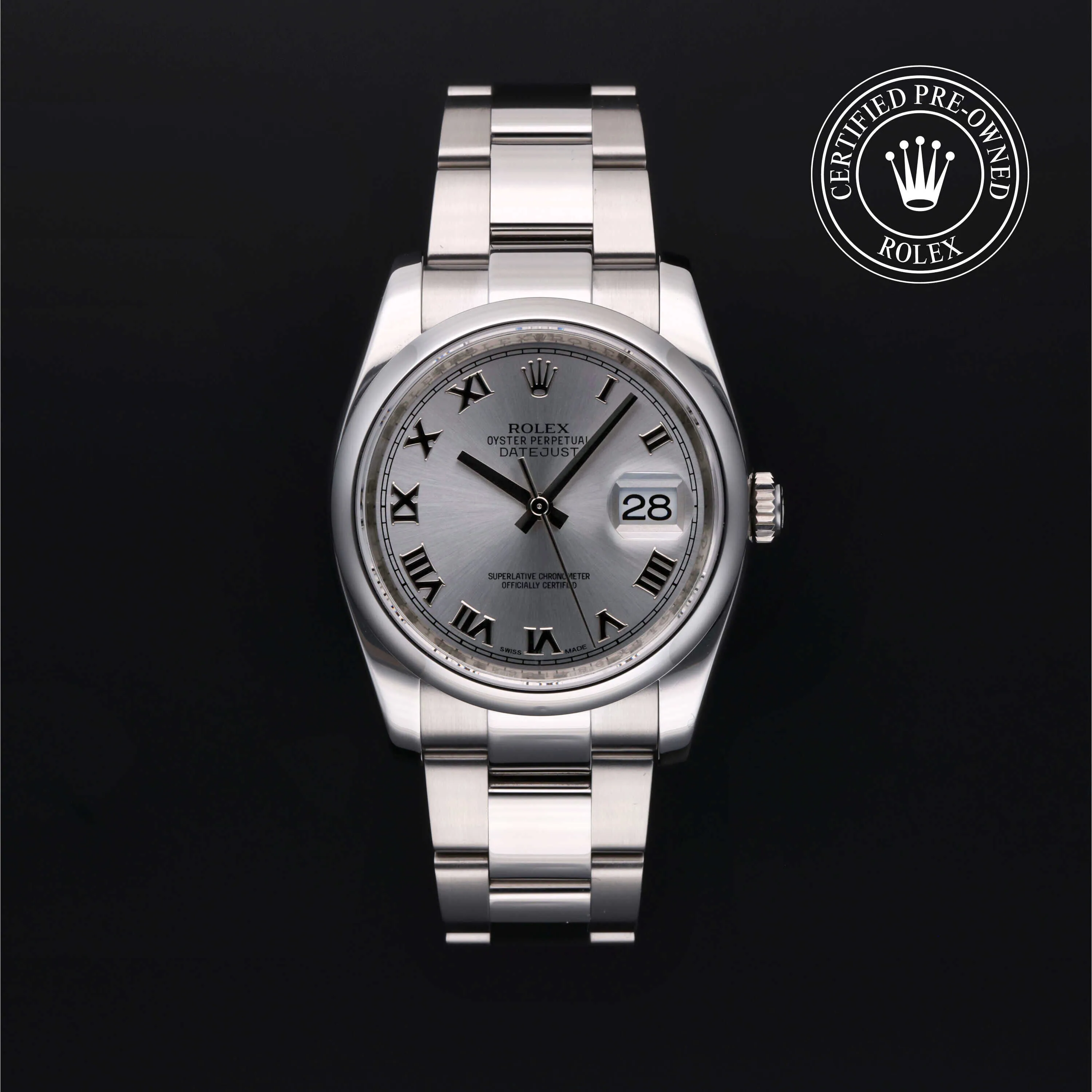 Rolex Datejust 116200 36mm Stainless steel