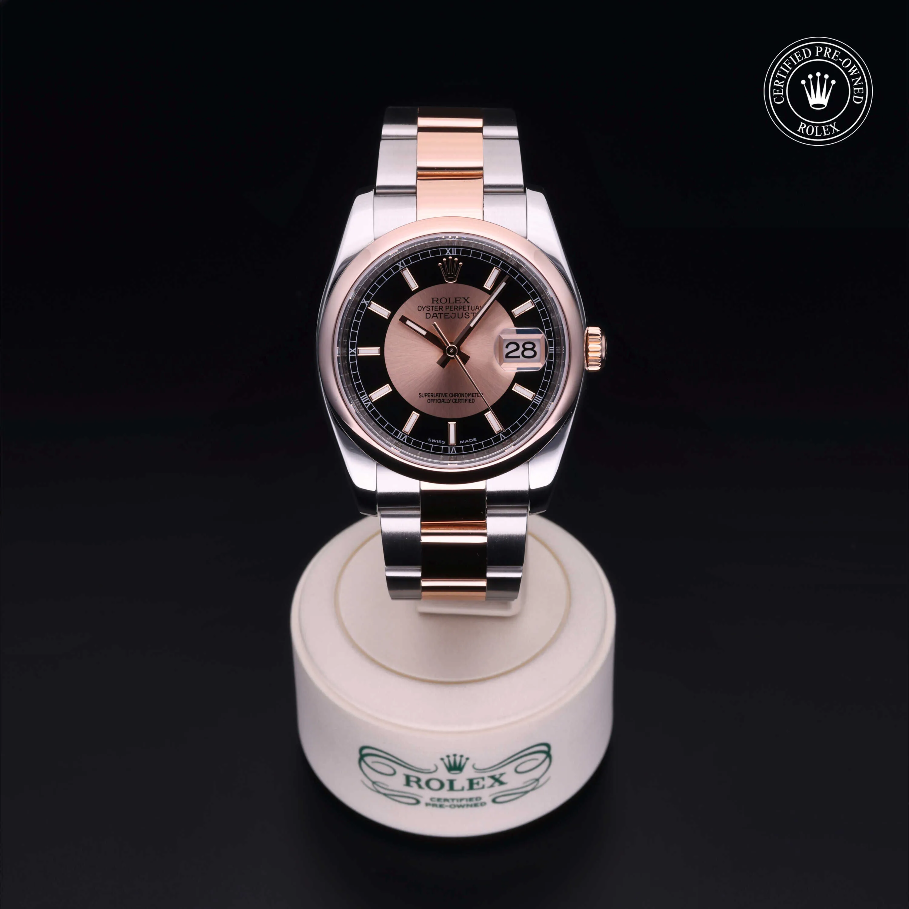 Rolex Datejust 36 116201 36mm Rose gold and Stainless steel 1