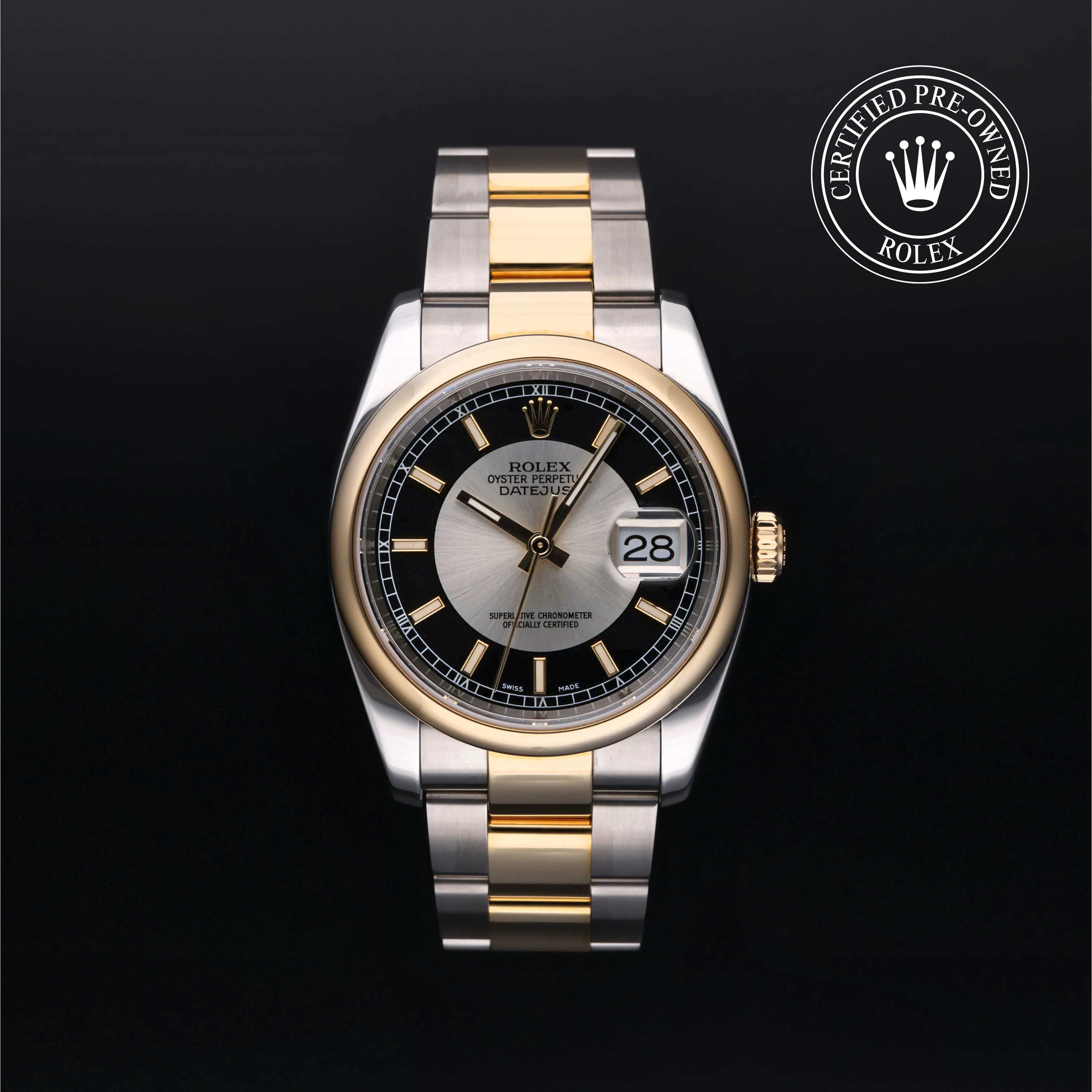 Rolex Datejust 36 116203 36mm Yellow gold and Stainless steel