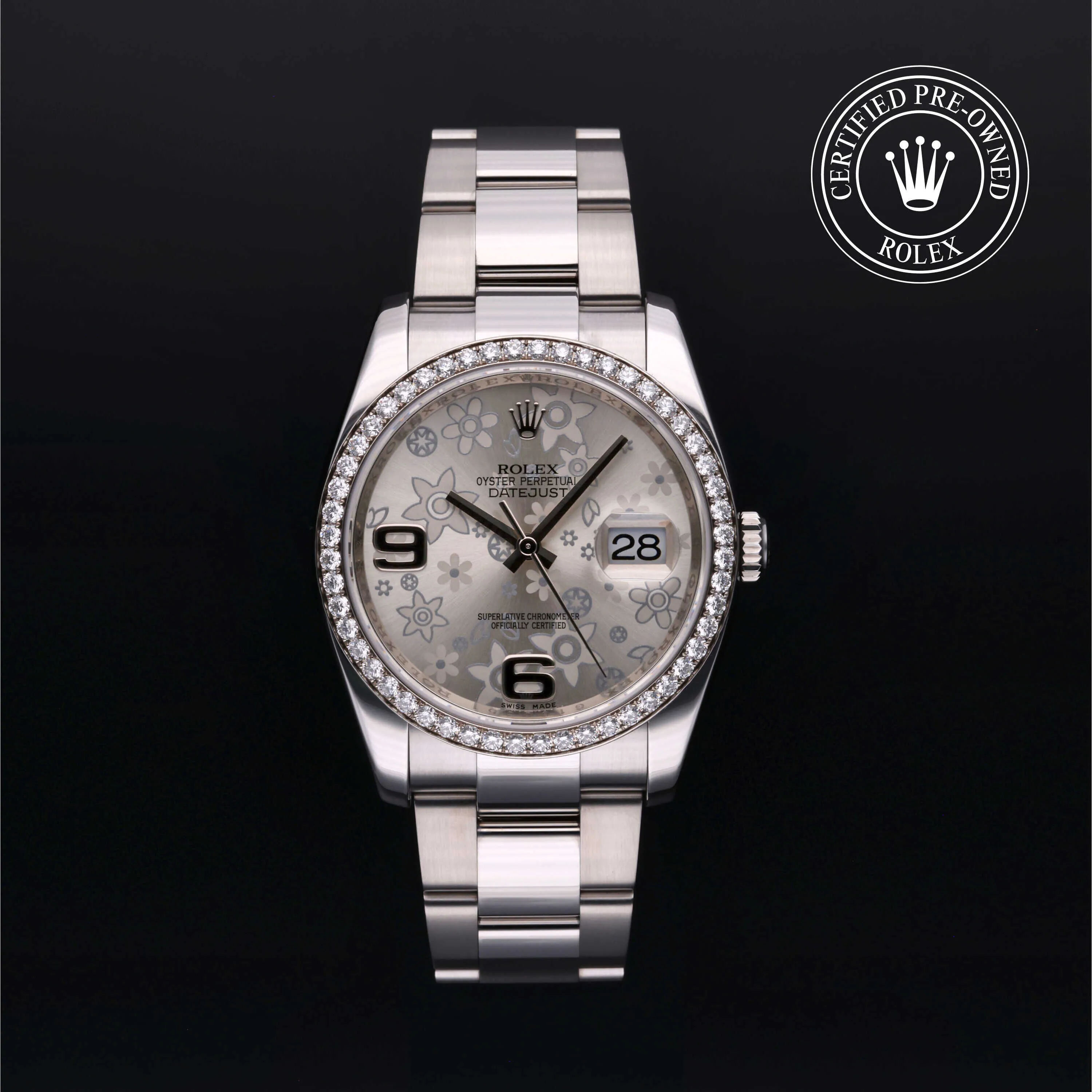 Rolex Datejust 36 116244 36mm Stainless steel Silver Gray