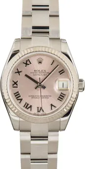 Rolex Datejust 178274 31mm Stainless steel Rose