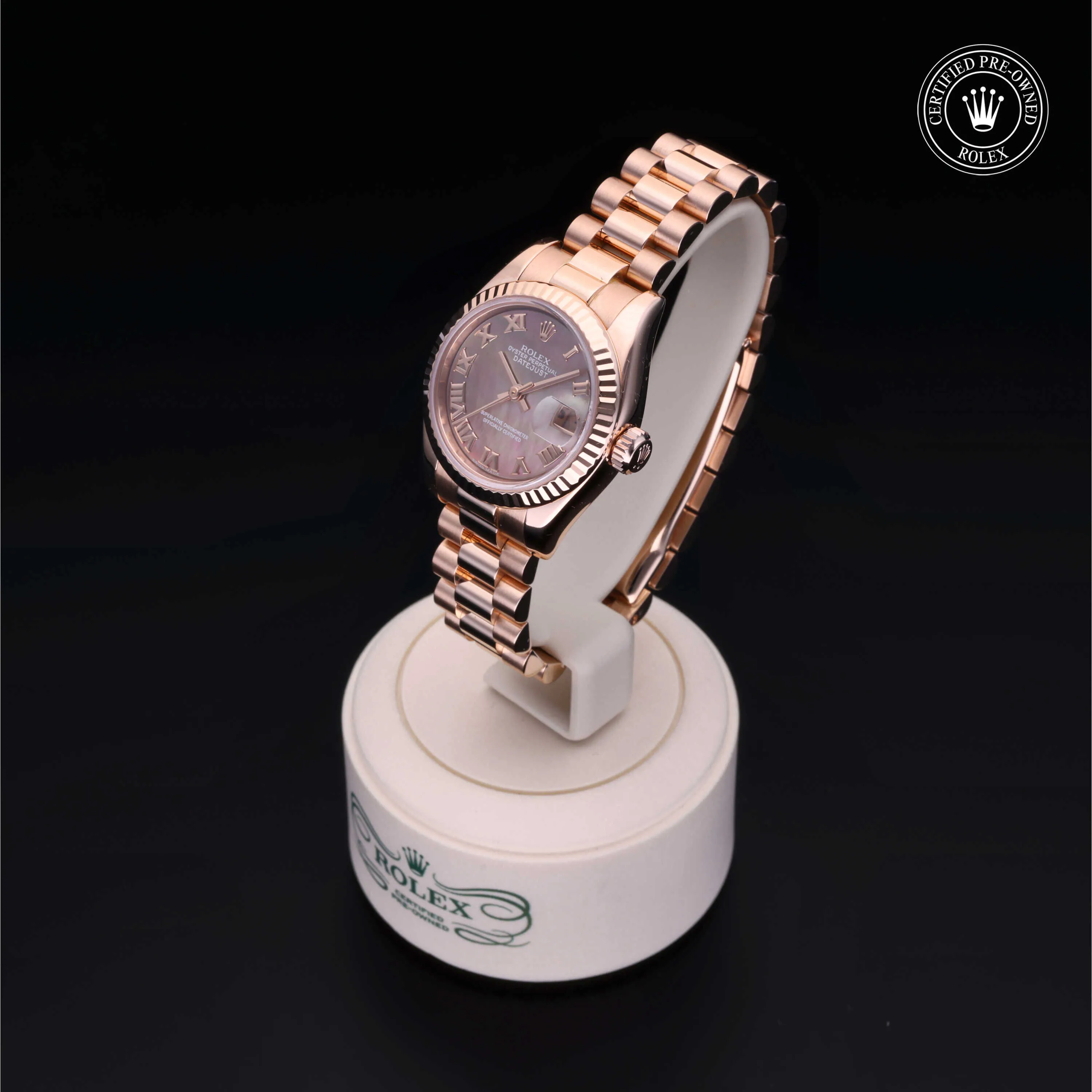 Rolex Lady-Datejust 179175 26mm Rose gold Pink 2