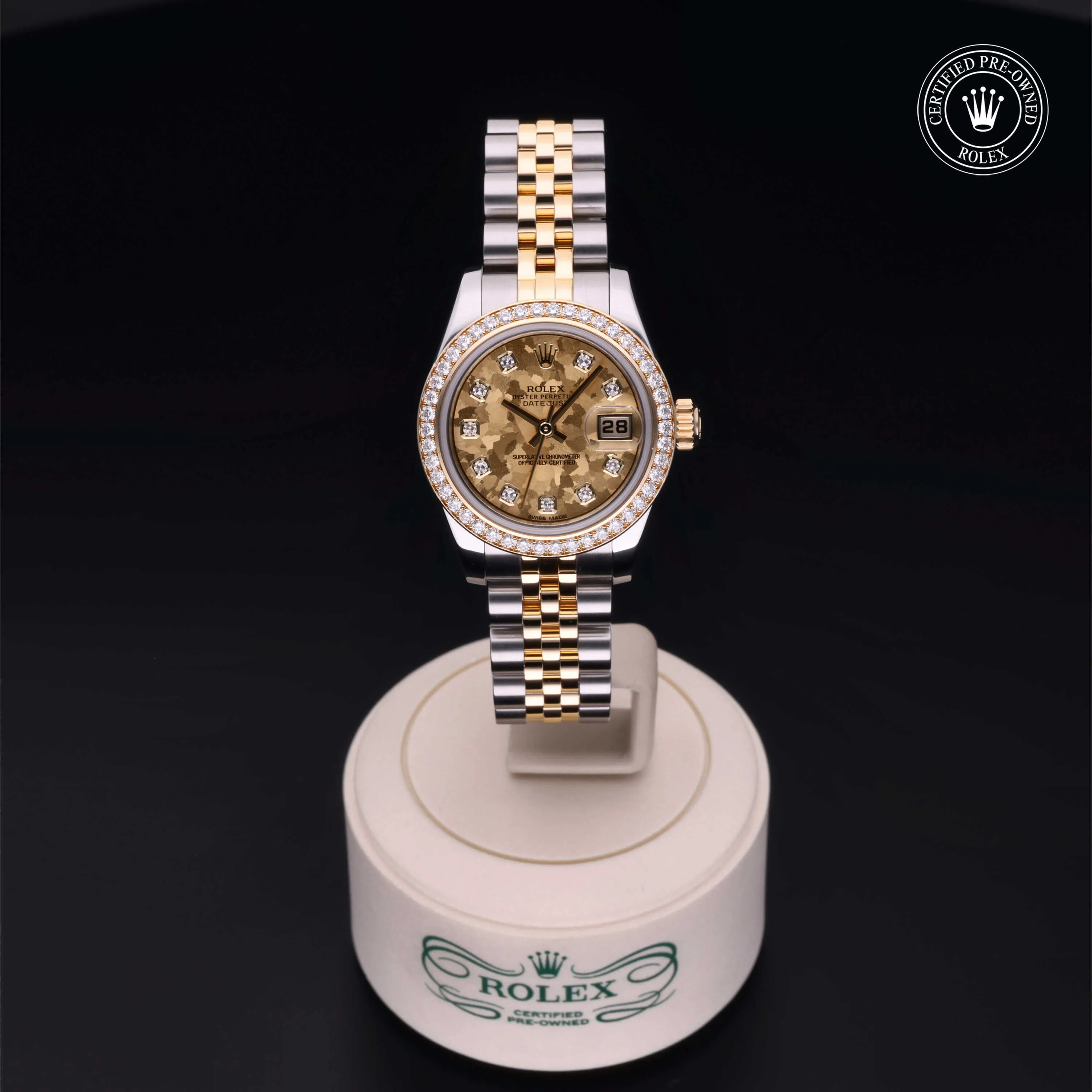 Rolex Lady-Datejust 179383 26mm Yellow gold and Stainless steel Champagne 1