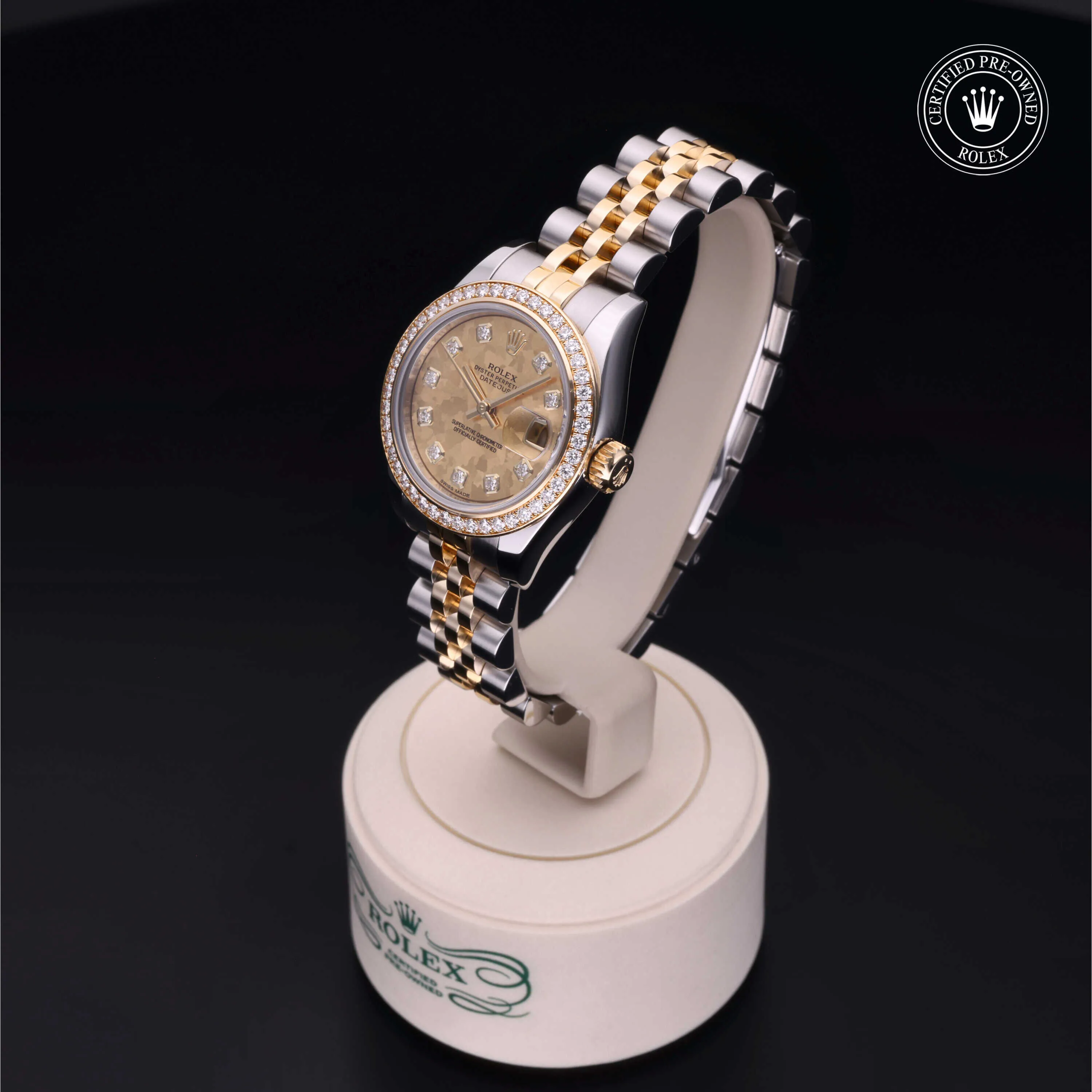 Rolex Lady-Datejust 179383 26mm Yellow gold and Stainless steel Champagne 2