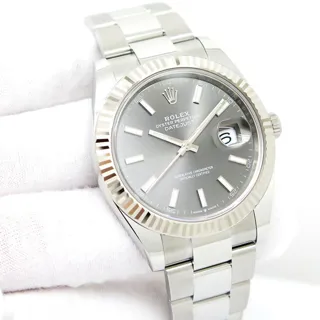 Rolex Datejust 41 126334 White gold and Stainless steel Gray