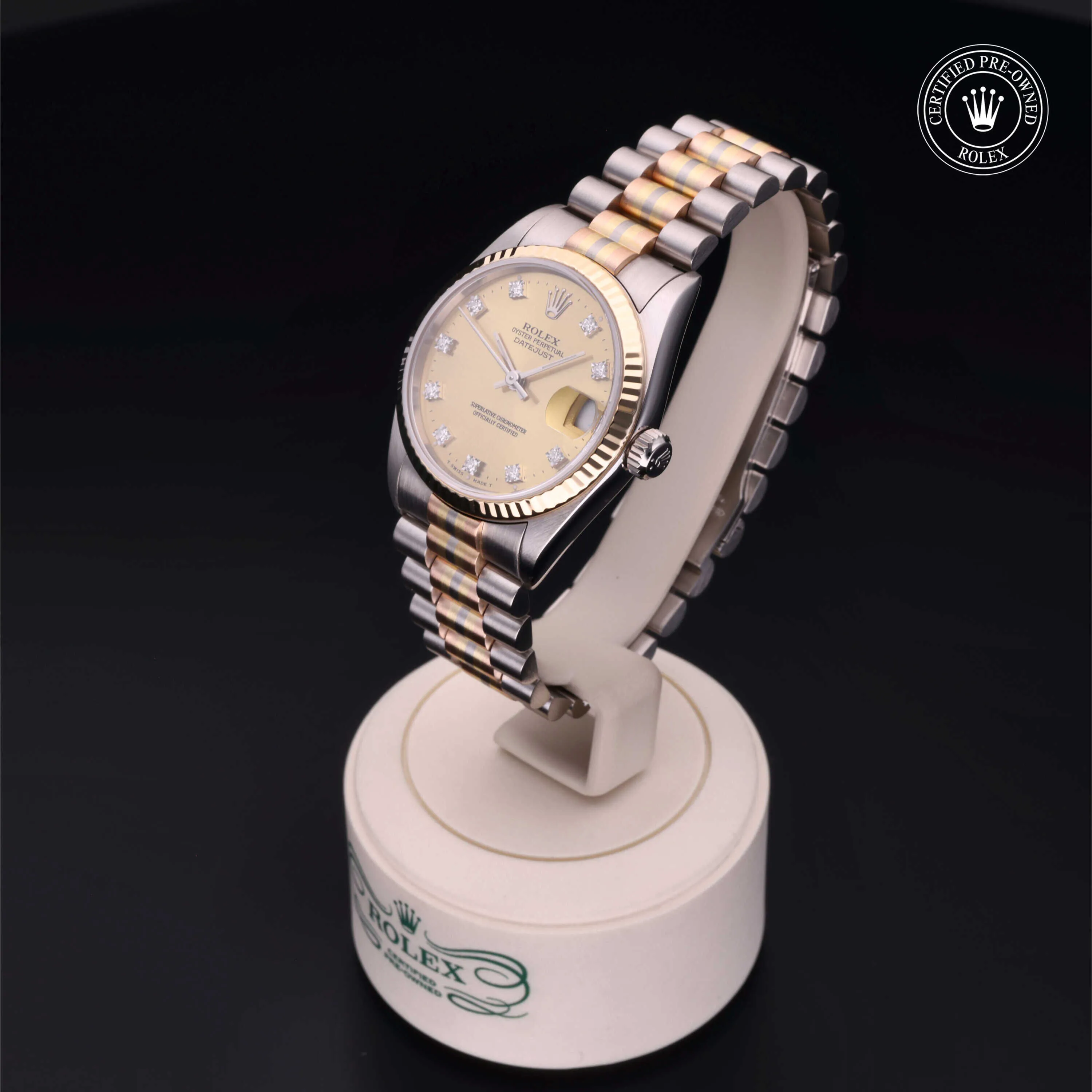 Rolex Datejust 31 68279BIC 31mm White gold Champagne 2