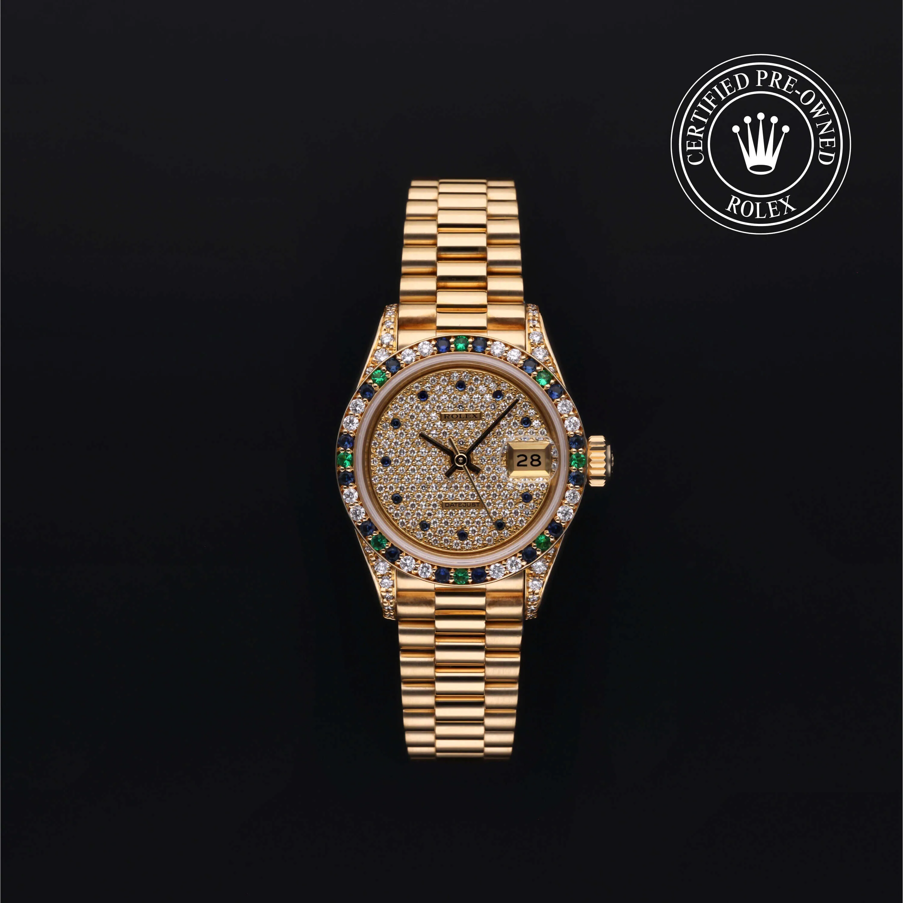 Rolex Datejust 69038 26mm Yellow gold