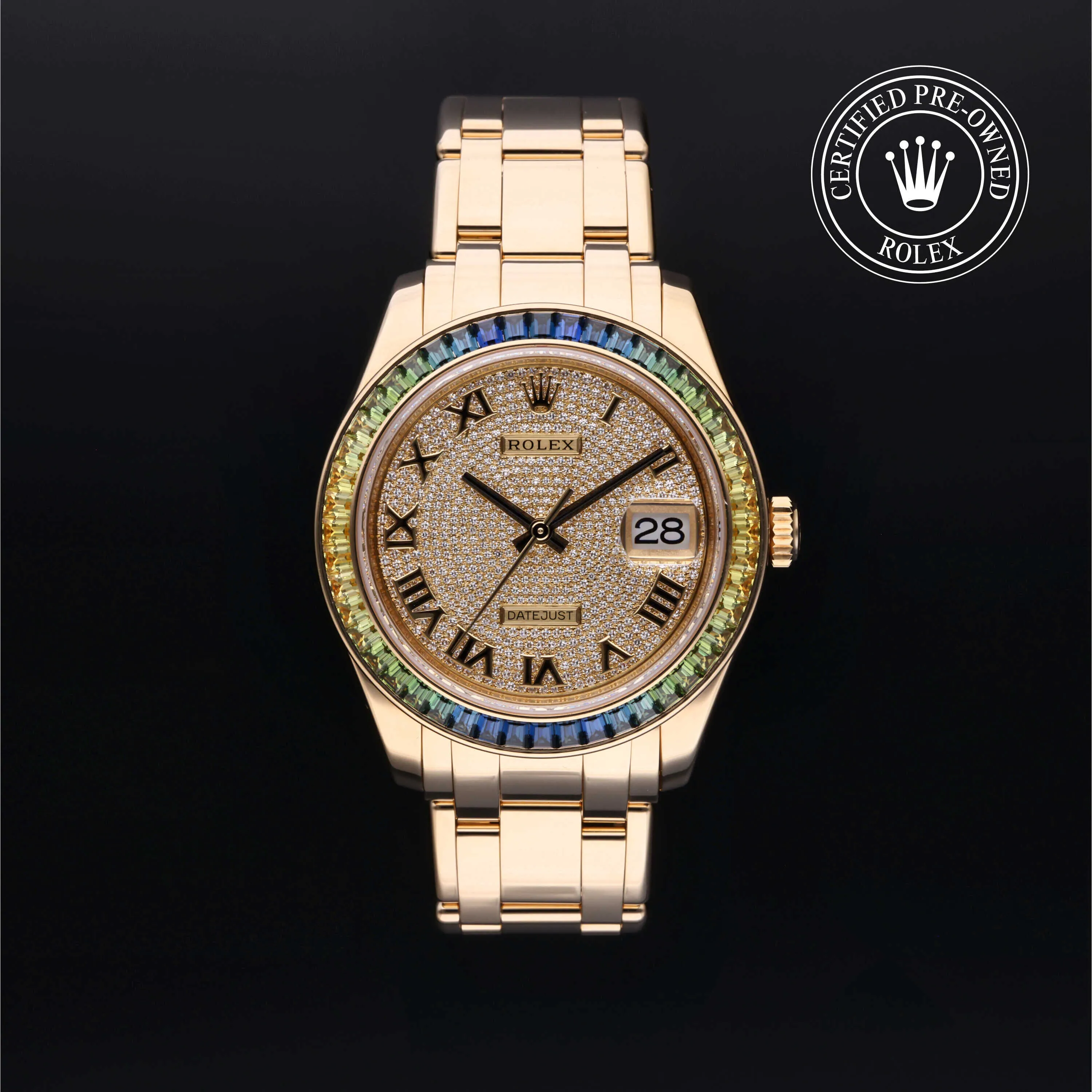 Rolex Pearlmaster 86348SABLV 39mm Yellow gold