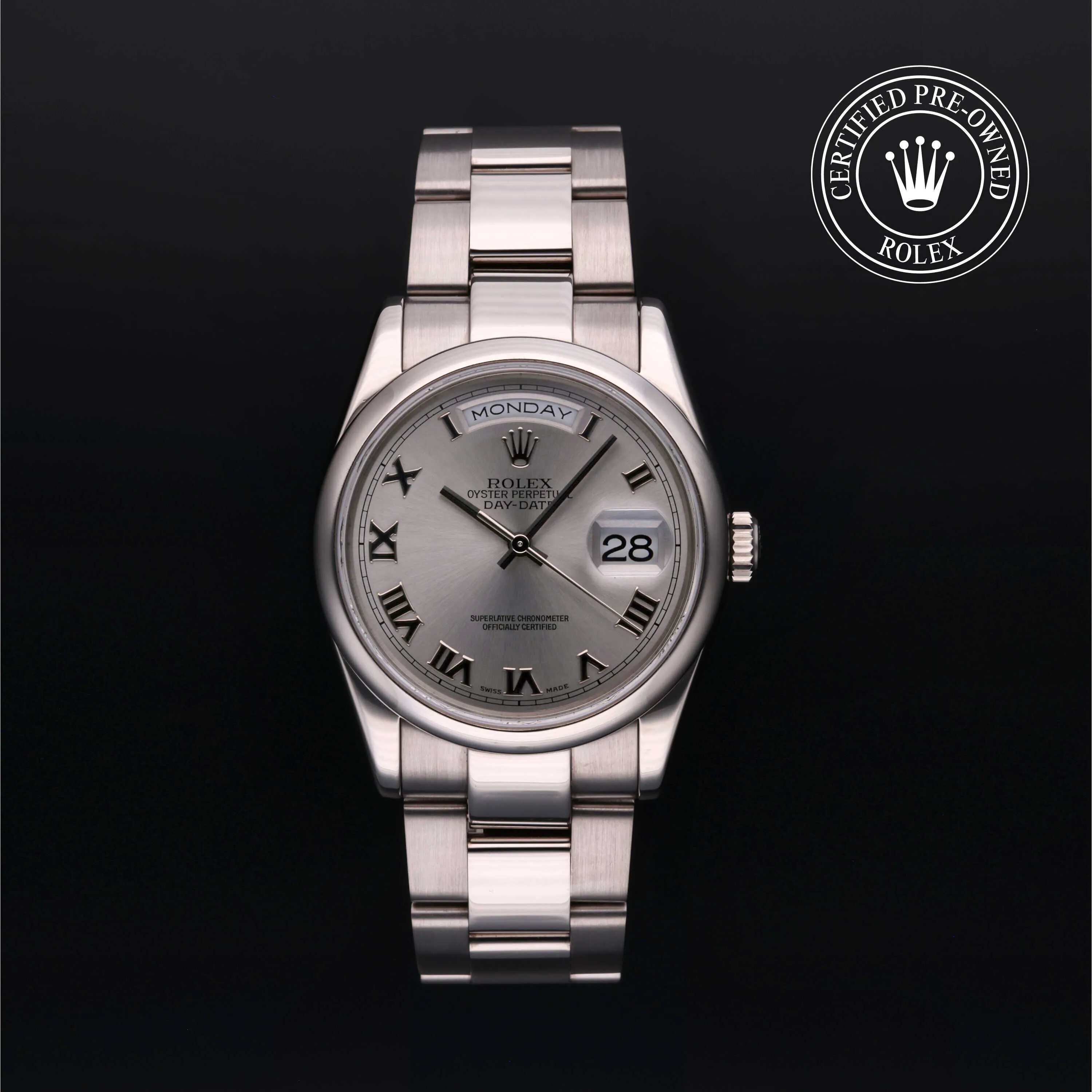 Rolex Day-Date 118209 36mm White gold
