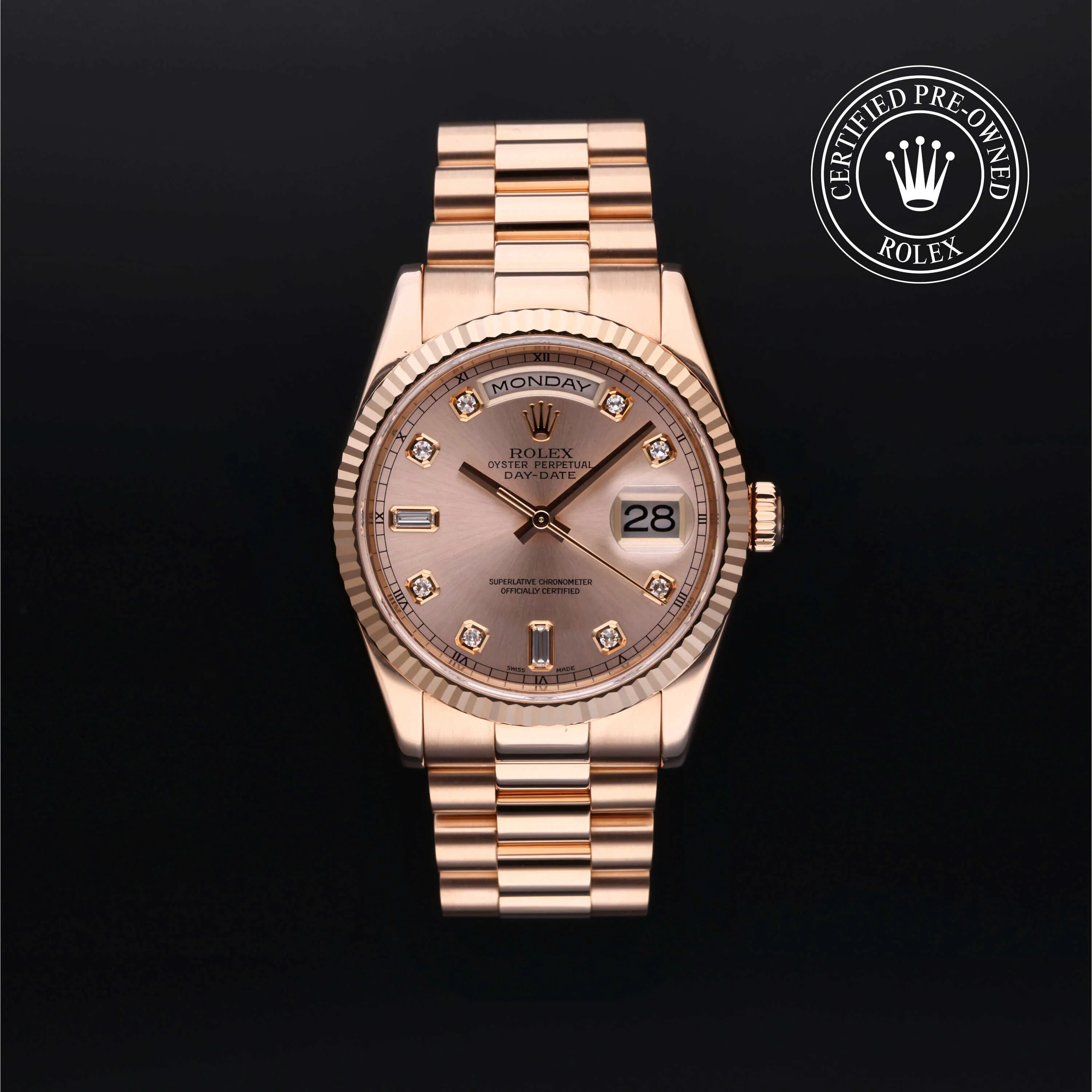 Rolex Day-Date 36 118235 36mm Rose gold Rose