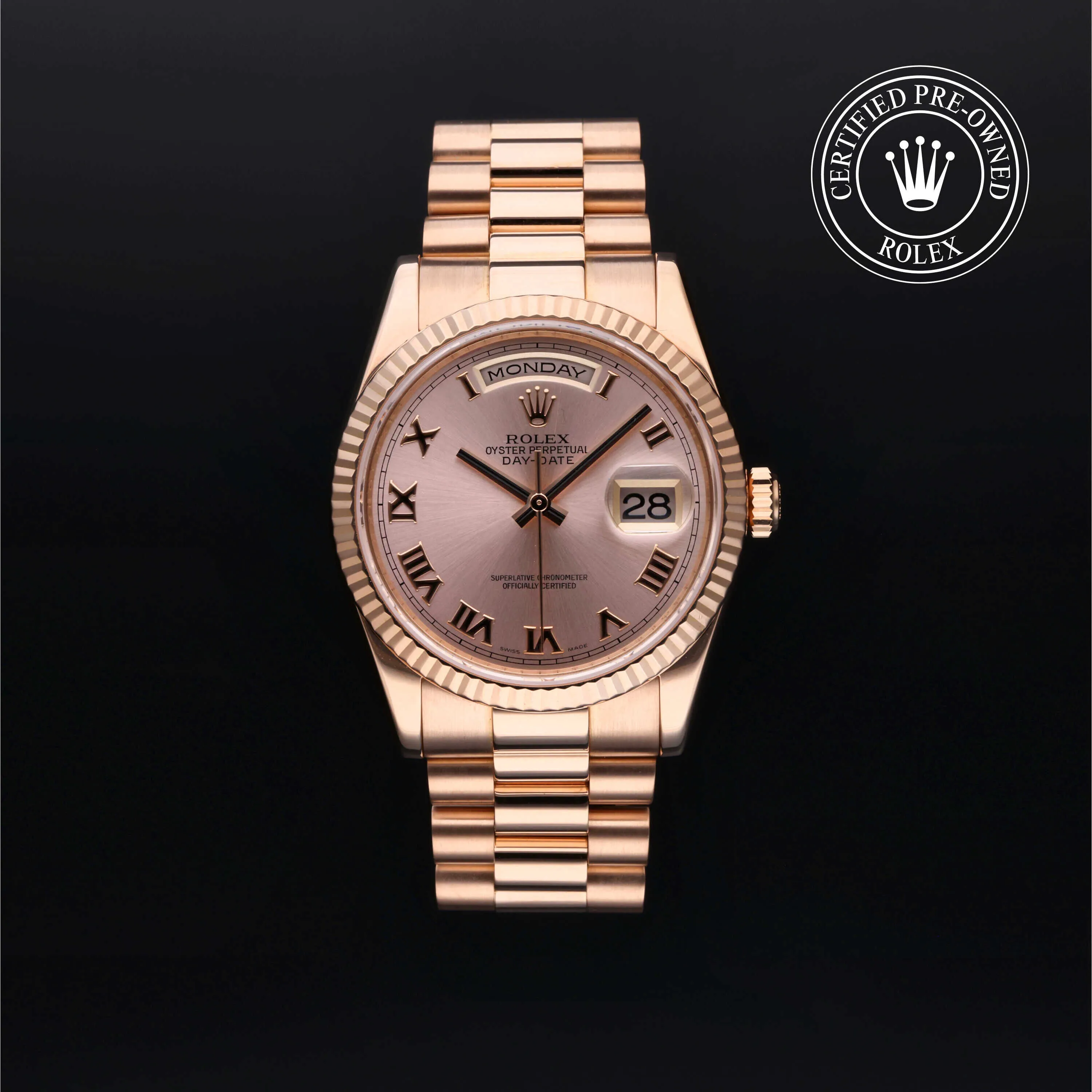 Rolex Day-Date 36 118235 36mm Rose gold Rose