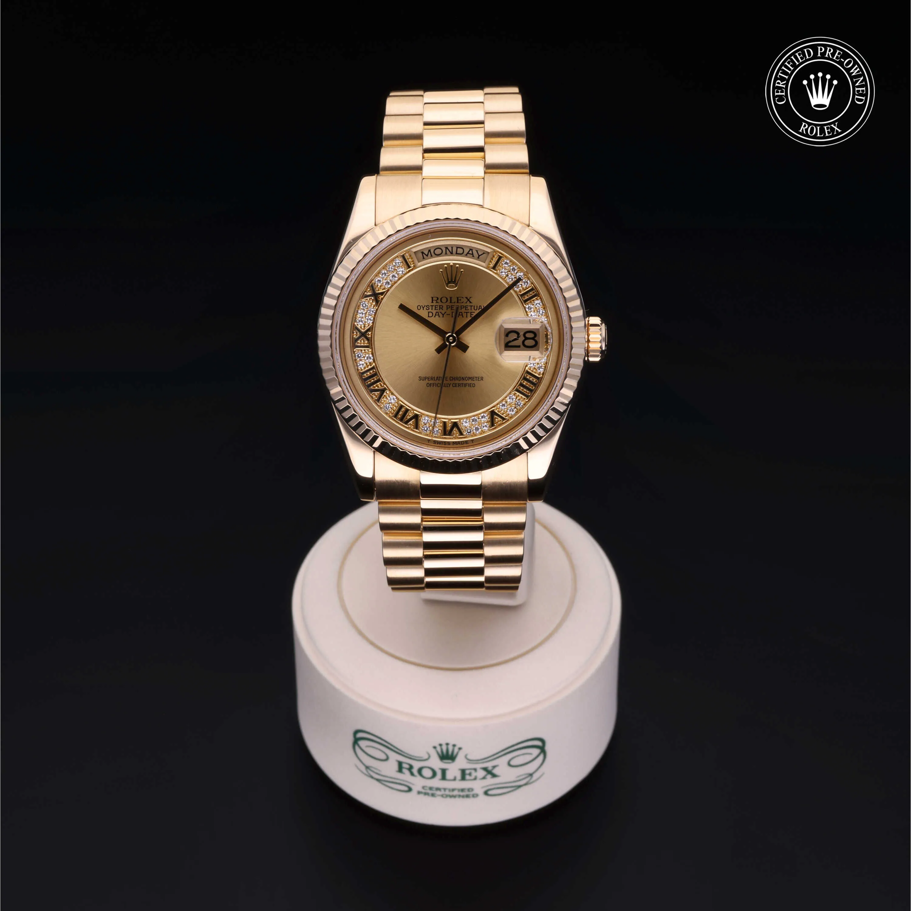 Rolex Day-Date 36 118238 36mm Yellow gold Champagne 1