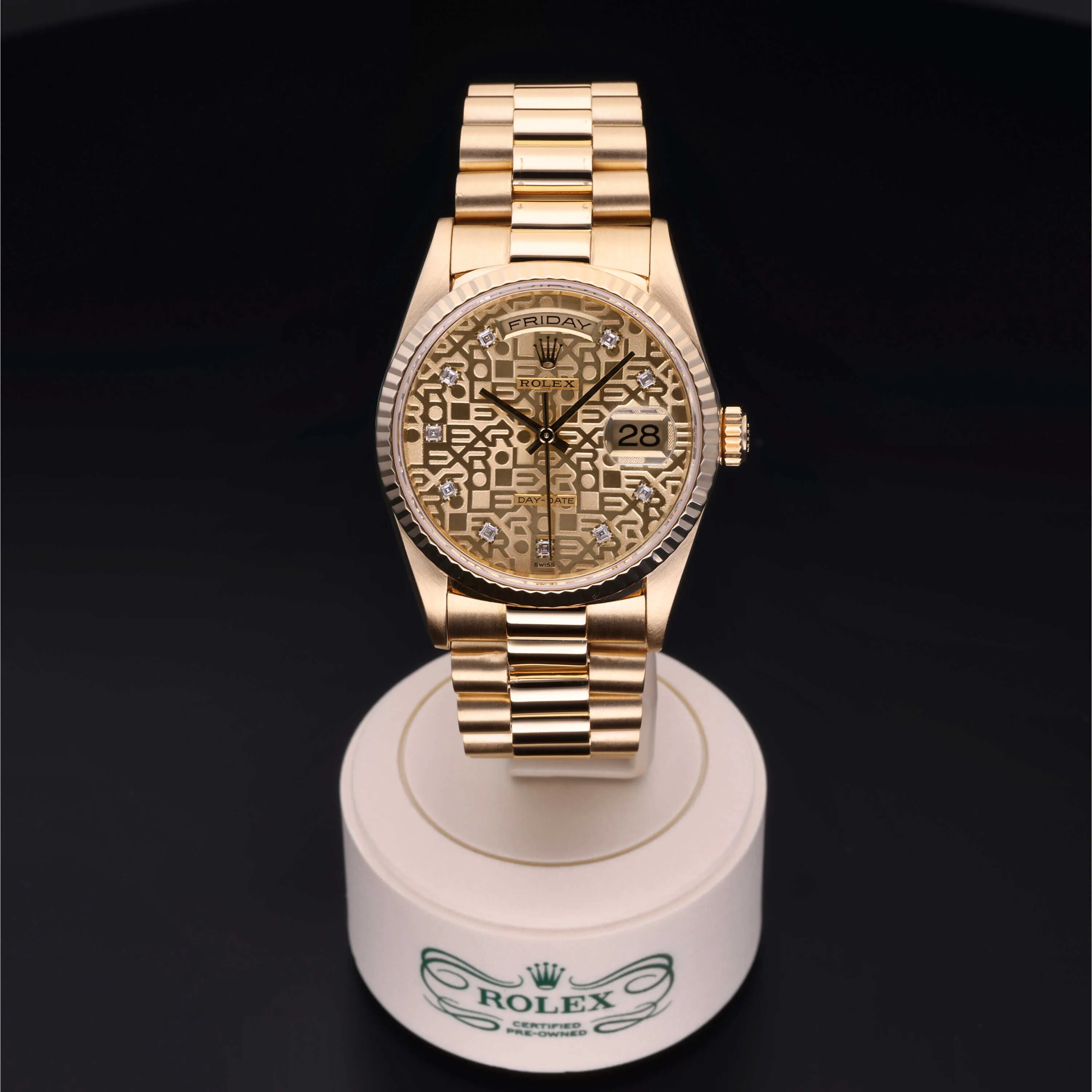 Rolex Day-Date 36 18238 36mm Yellow gold Champagne 1