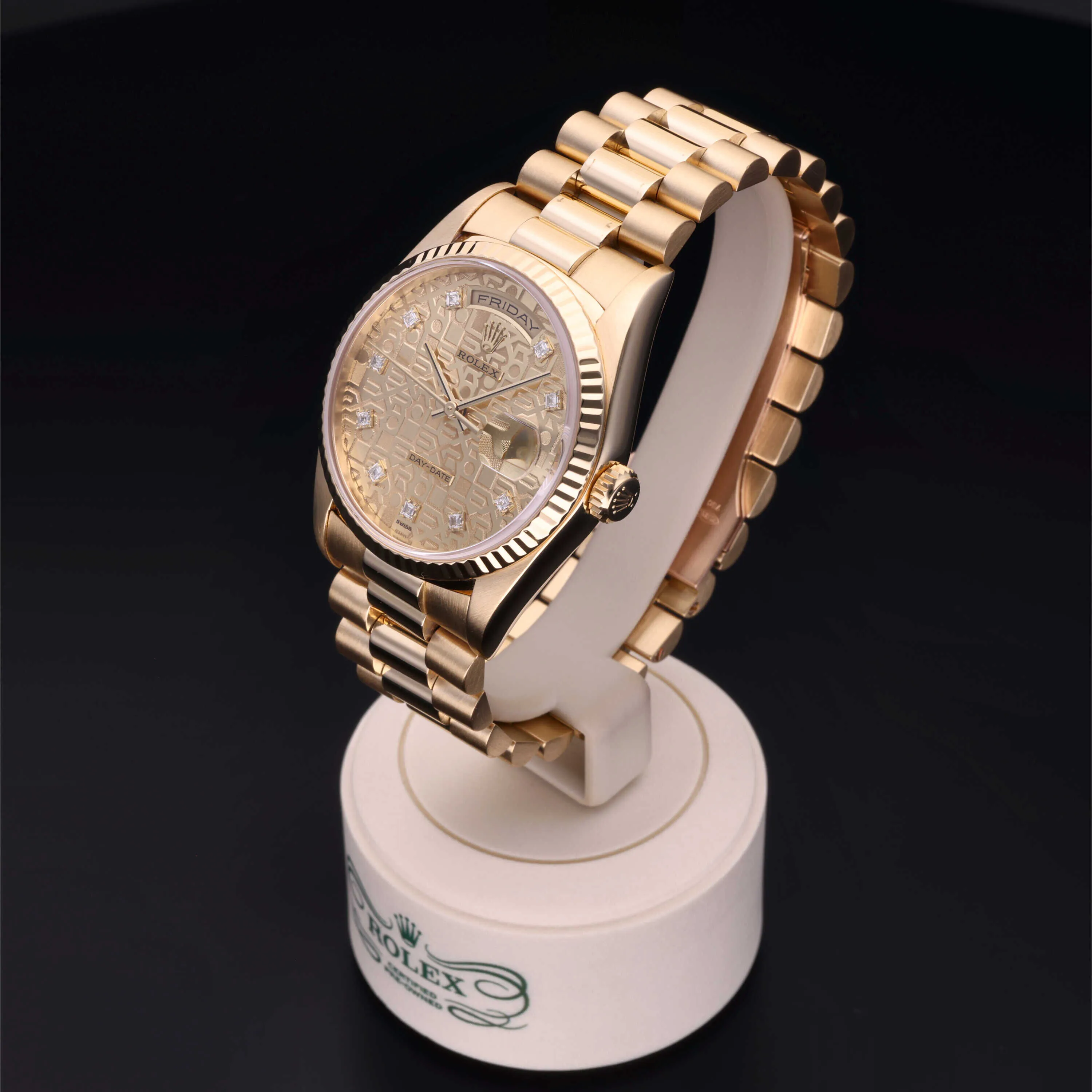 Rolex Day-Date 36 18238 36mm Yellow gold Champagne 2