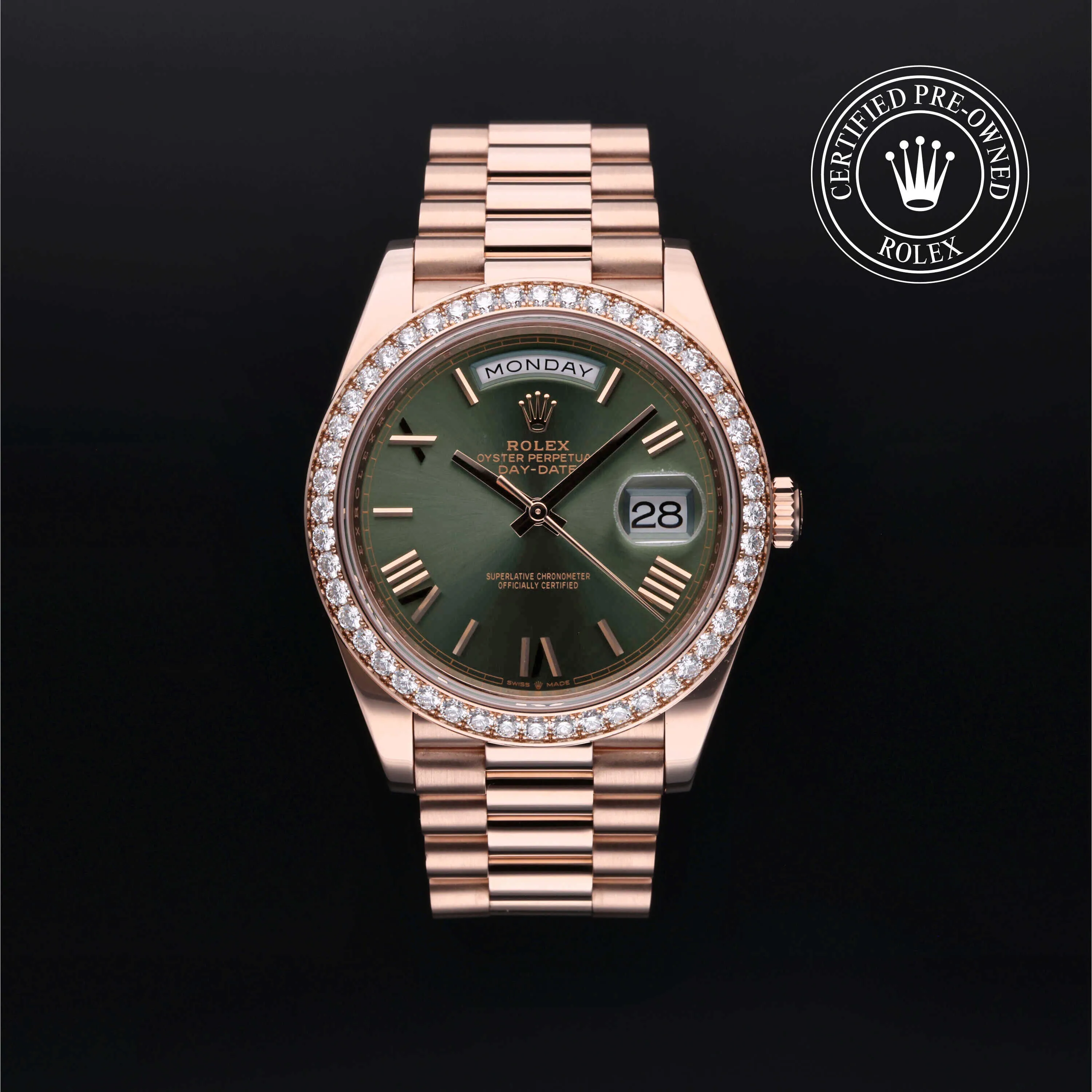 Rolex Day-Date 40 228345RBR 40mm Rose gold