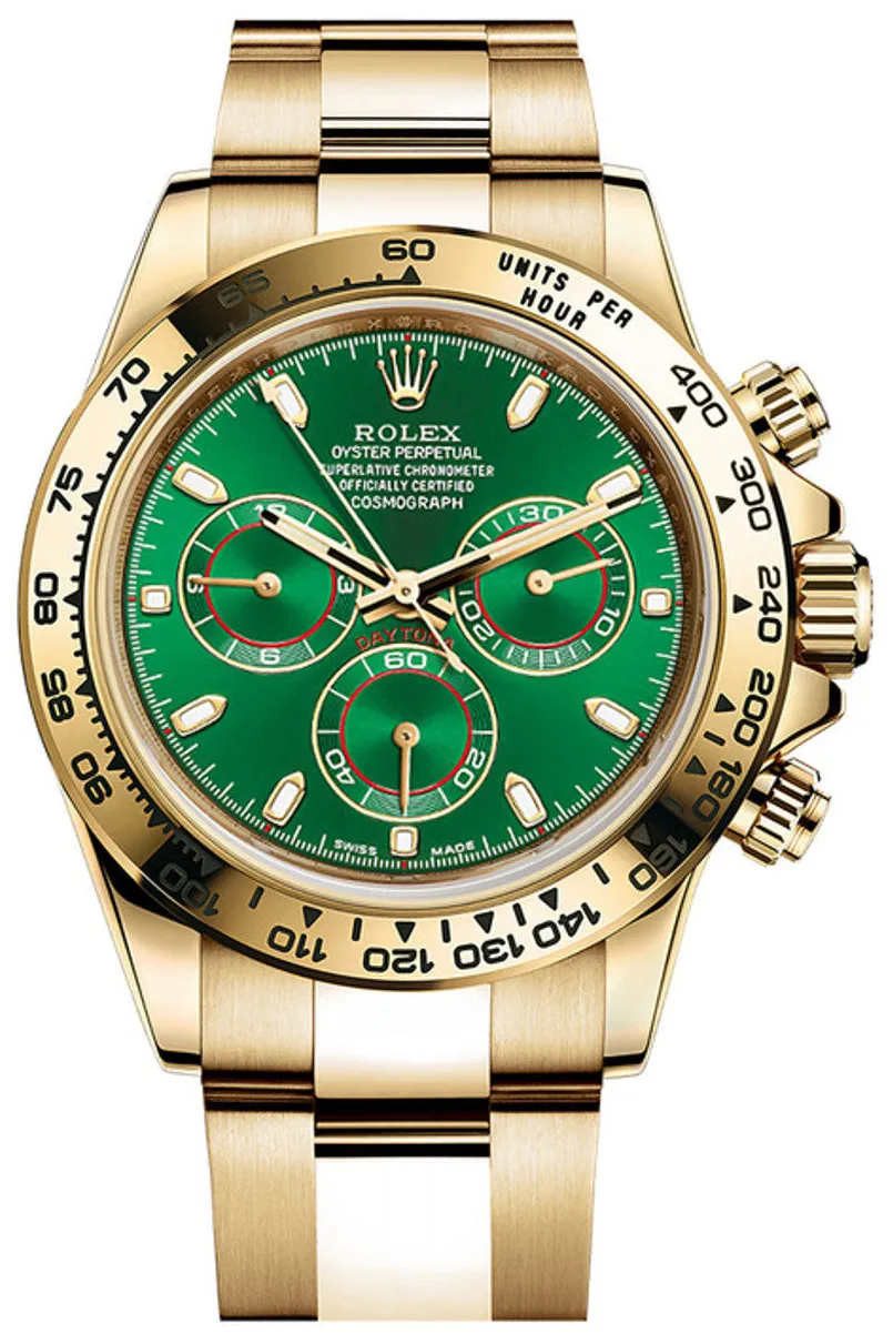 Rolex Daytona 116508 nullmm Yellow gold