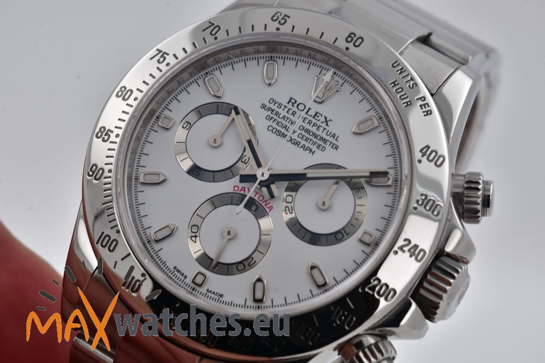 Rolex Daytona 116520 40mm Stainless steel White 9