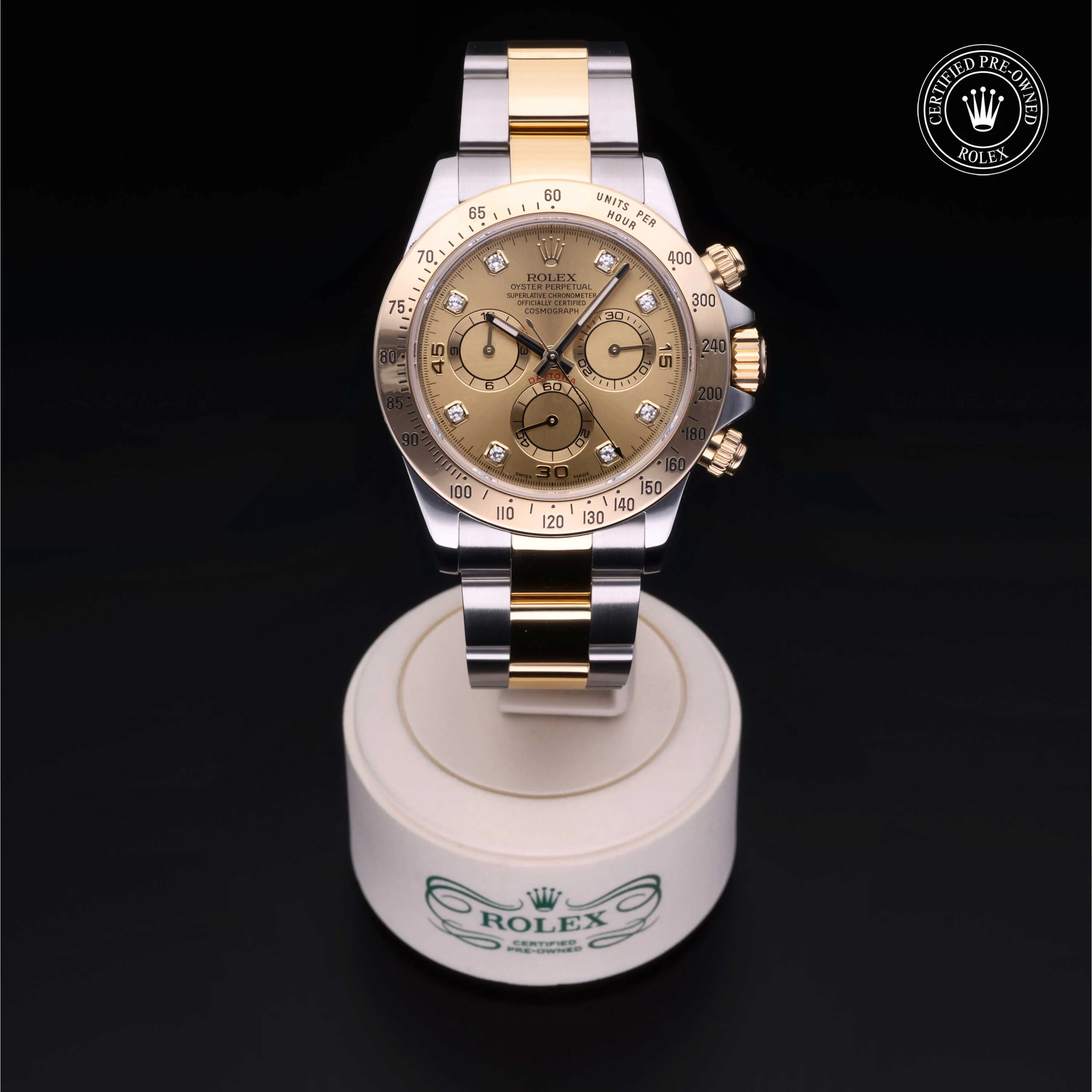 Rolex Daytona 116523 40mm Yellow gold and Stainless steel Champagne 1