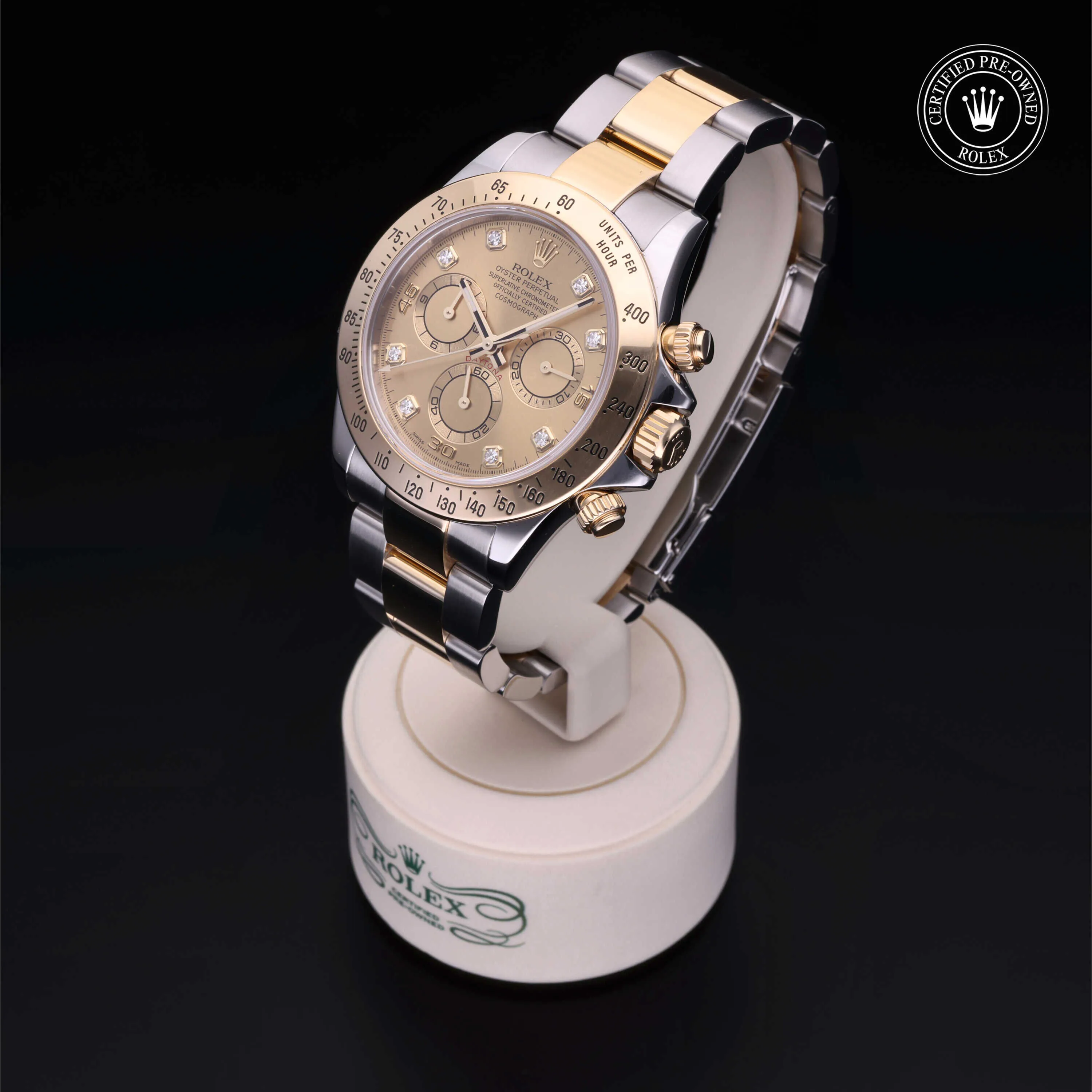 Rolex Daytona 116523 40mm Yellow gold and Stainless steel Champagne 2