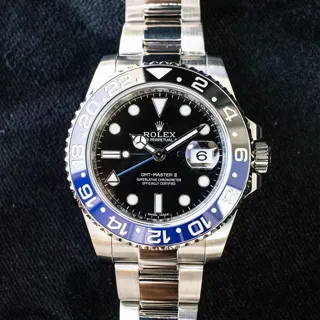 Rolex GMT-Master II 116710BLNR Stainless steel Black