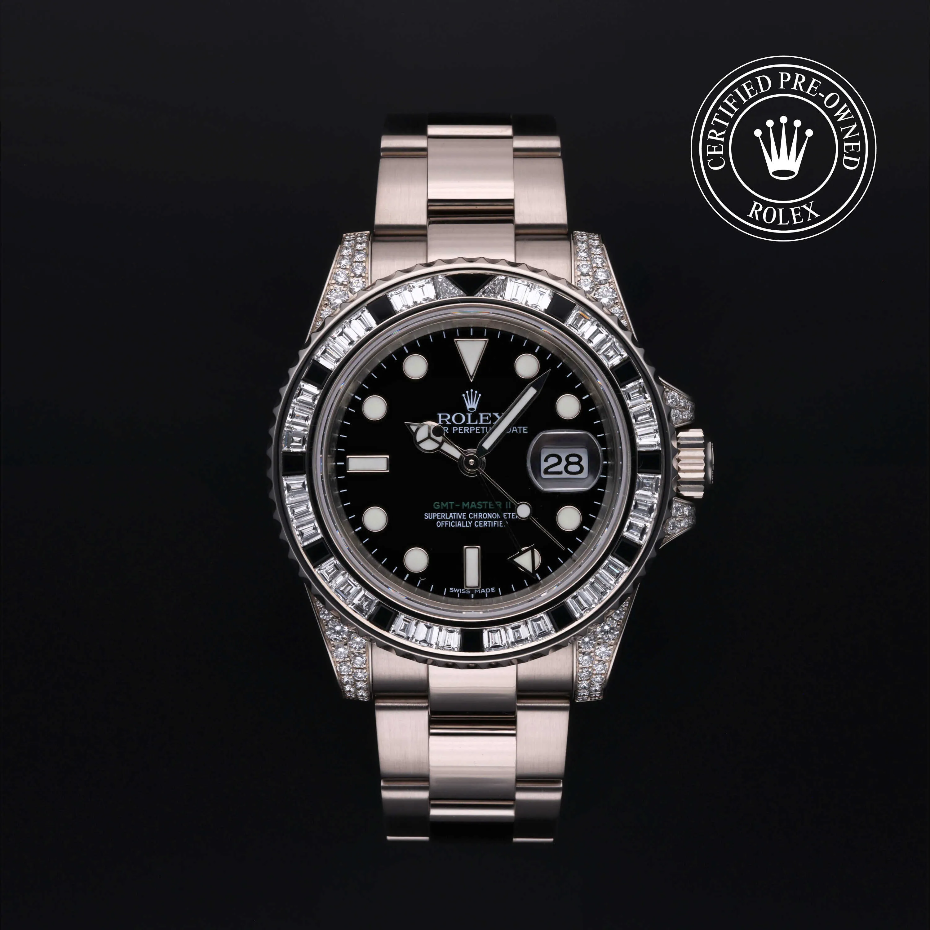 Rolex GMT-Master II 116759SANR 40mm White gold Black