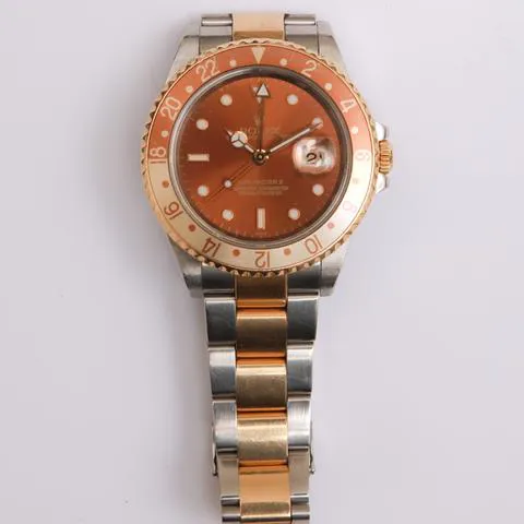 Rolex GMT-Master II 16713 40mm Yellow gold and Stainless steel Brown 6