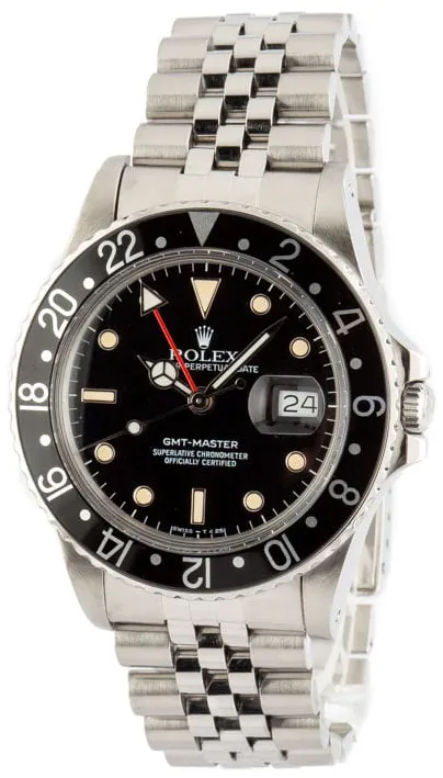 Rolex GMT-Master II 16750 40mm Stainless steel Black 1