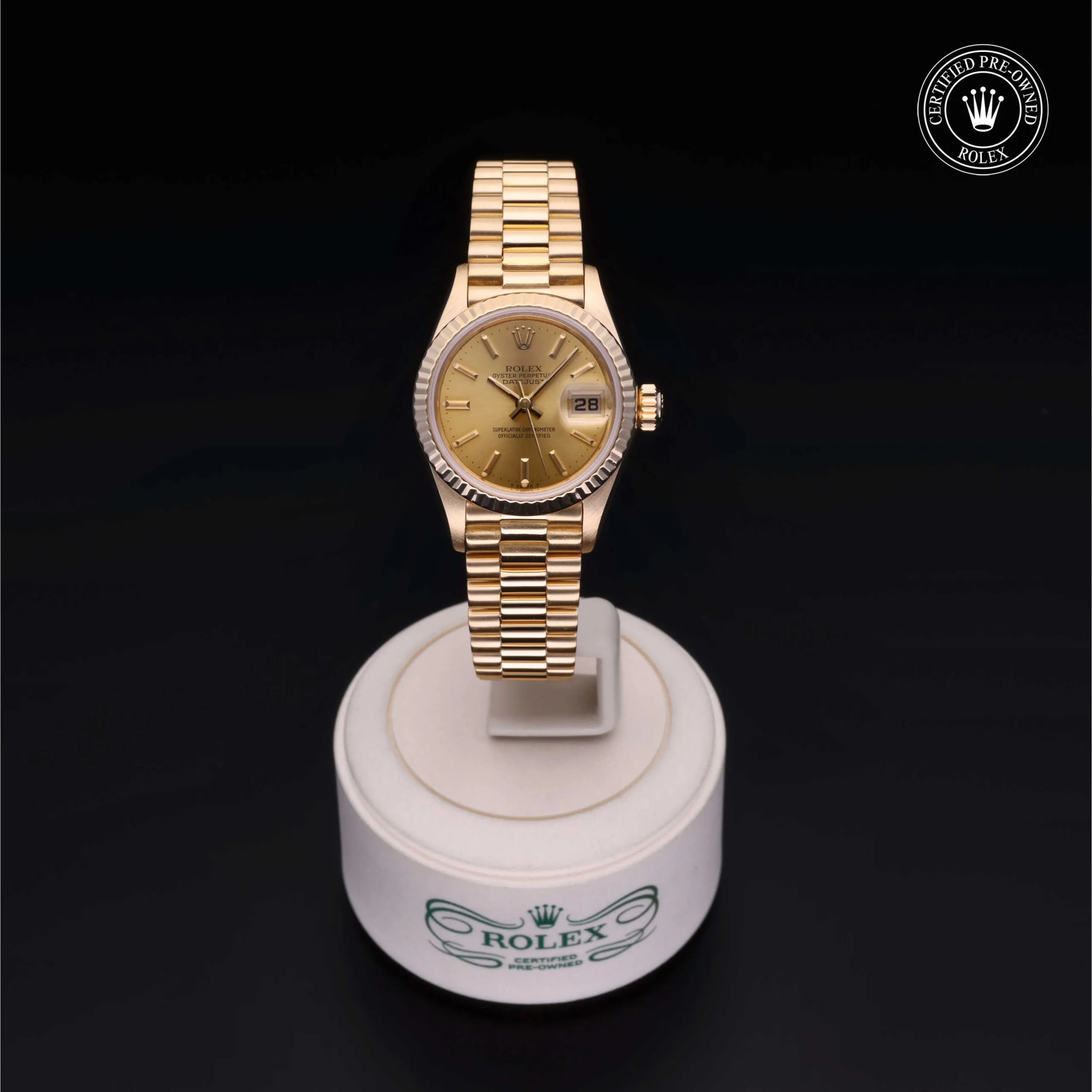 Rolex Lady-Datejust 69178 26mm Yellow gold Champagne 1